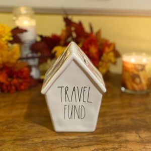 Rae Dunn Travel Fund Coin Bank